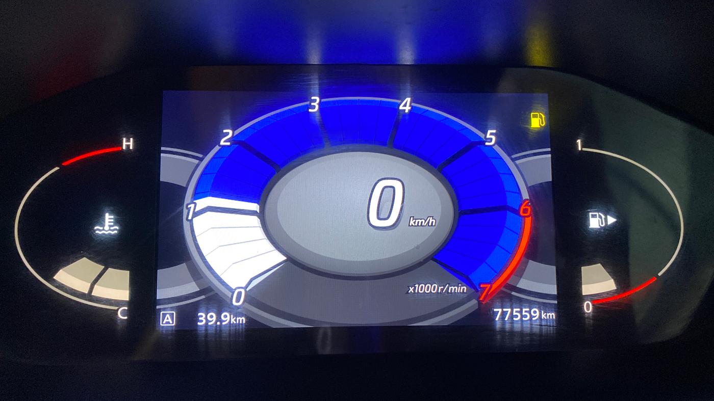 2021 Nissan MAGNITE XV MT, Petrol, Manual, 77,551 km, Odometer Image