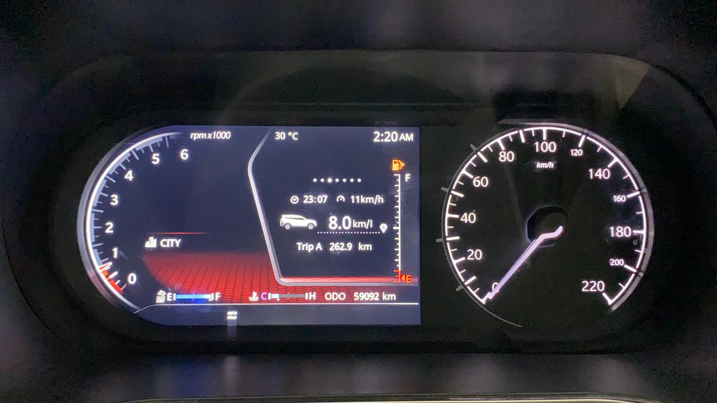 2021 Tata Safari XZ, Diesel, Manual, 59,355 km, Odometer Image
