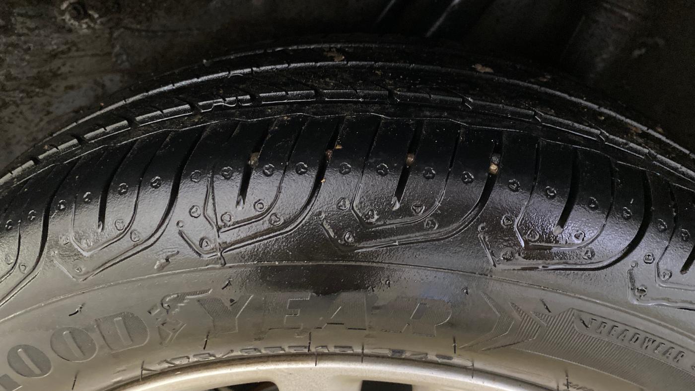 2019 Honda Amaze 1.2L I-VTEC V CVT, Petrol, Automatic, 62,038 km, Left Rear Tyre Tread