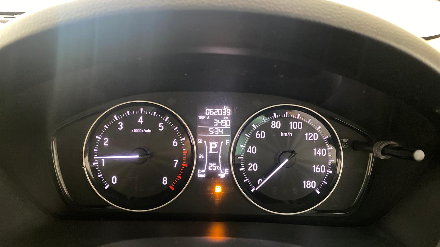 2019 Honda Amaze 1.2L I-VTEC V CVT, Petrol, Automatic, 62,038 km, Odometer Image