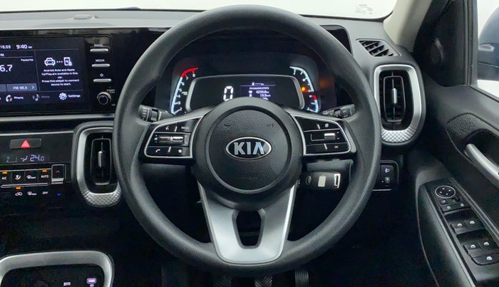 2020 KIA SONET HTK PLUS 1.2, Petrol, Manual, 19,369 km, Steering Wheel Close Up