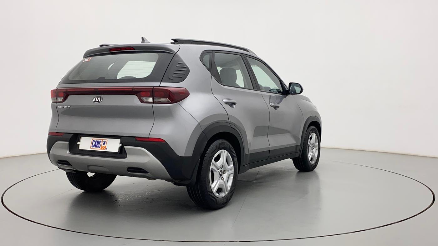 2020 KIA SONET HTK PLUS 1.2, Petrol, Manual, 19,369 km, Right Back Diagonal