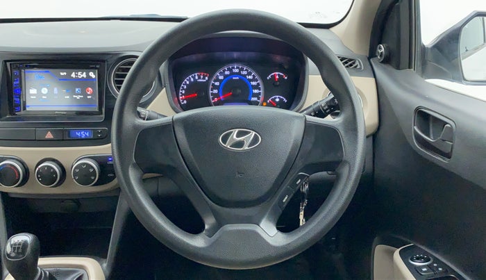 2015 Hyundai Grand i10 MAGNA 1.2 KAPPA VTVT, Petrol, Manual, 18,765 km, Steering Wheel Close Up