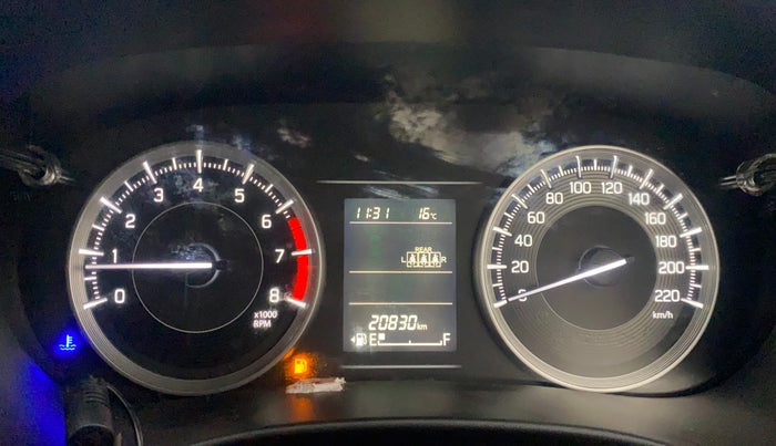 2024 Toyota Glanza E, Petrol, Manual, 20,789 km, Odometer Image