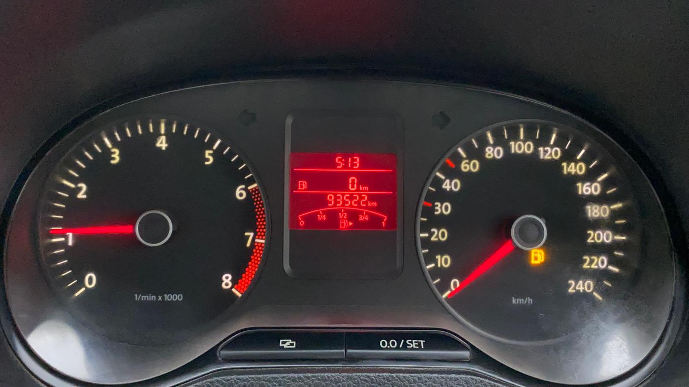 2014 Volkswagen Polo COMFORTLINE 1.2L PETROL, Petrol, Manual, 93,522 km, Odometer Image