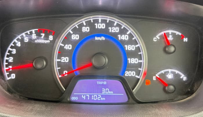 2015 Hyundai Grand i10 SPORTZ 1.2 KAPPA VTVT, Petrol, Manual, 47,100 km, Odometer Image