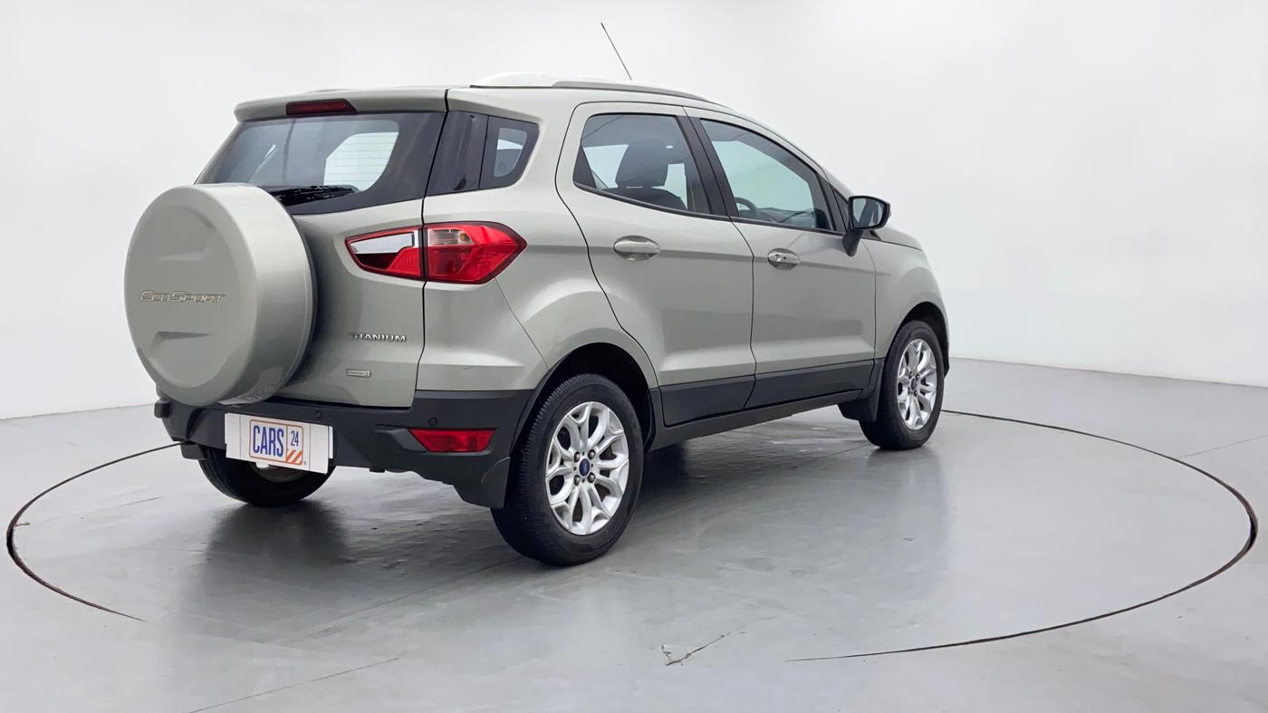 2015 Ford Ecosport 1.0 ECOBOOST TITANIUM OPT, Petrol, Manual, 27,925 km, Right Back Diagonal (45- Degree) View