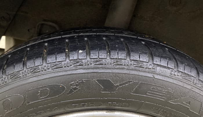2014 Hyundai Grand i10 ASTA AT 1.2 KAPPA VTVT, Petrol, Automatic, 36,918 km, Right Rear Tyre Tread