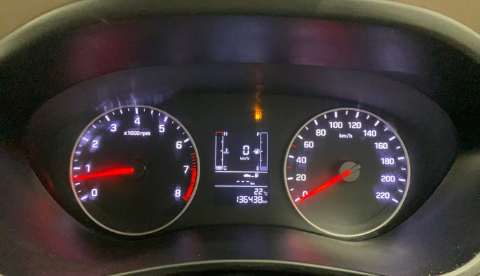 2019 Hyundai Elite i20 SPORTZ 1.2, Petrol, Manual, 1,36,388 km, Odometer Image
