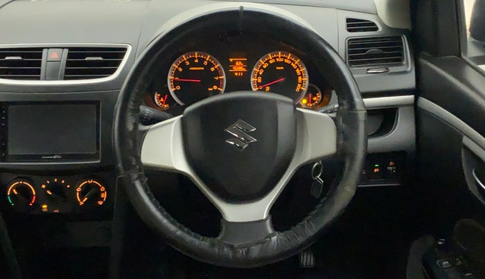 2012 Maruti Swift VXI, Petrol, Manual, 45,351 km, Steering Wheel Close Up
