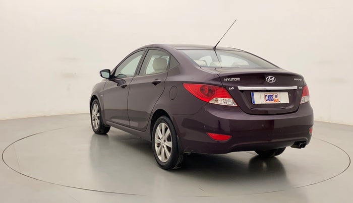 2013 Hyundai Verna FLUIDIC 1.6 CRDI SX, Diesel, Manual, 79,990 km, Left Back Diagonal