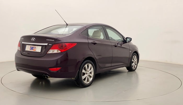 2013 Hyundai Verna FLUIDIC 1.6 CRDI SX, Diesel, Manual, 79,990 km, Right Back Diagonal