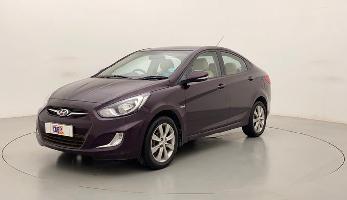 2013 Hyundai Verna FLUIDIC 1.6 CRDI SX, Diesel, Manual, 79,990 km, Left Front Diagonal