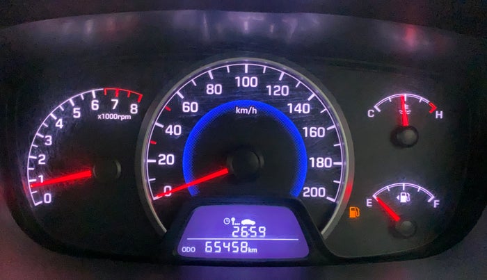 2016 Hyundai Grand i10 ASTA (O) 1.2 KAPPA VTVT, Petrol, Manual, 65,458 km, Odometer Image