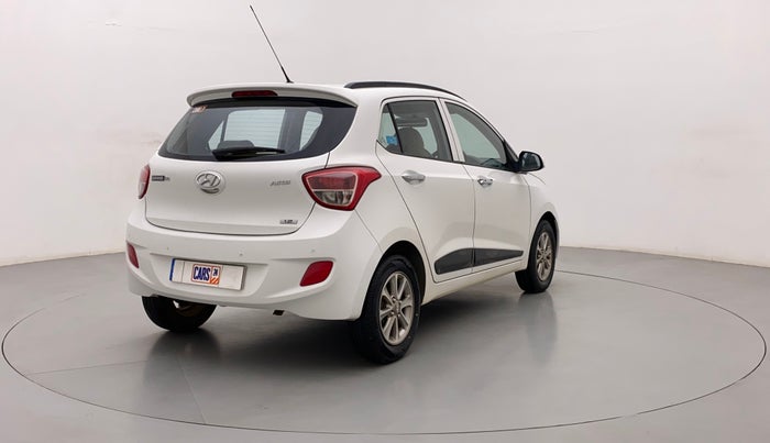 2016 Hyundai Grand i10 ASTA (O) 1.2 KAPPA VTVT, Petrol, Manual, 65,458 km, Right Back Diagonal