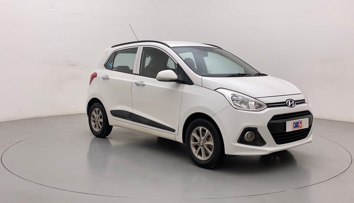 2016 Hyundai Grand i10 ASTA (O) 1.2 KAPPA VTVT, Petrol, Manual, 65,458 km, Right Front Diagonal