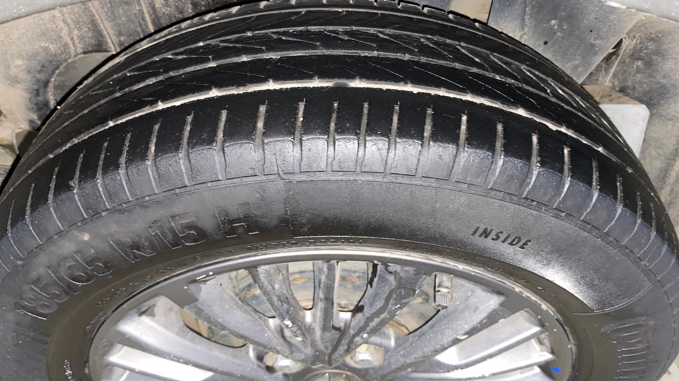2019 Maruti Ertiga ZXI+ SHVS, Petrol, Manual, 89,787 km, Left Rear Tyre Tread