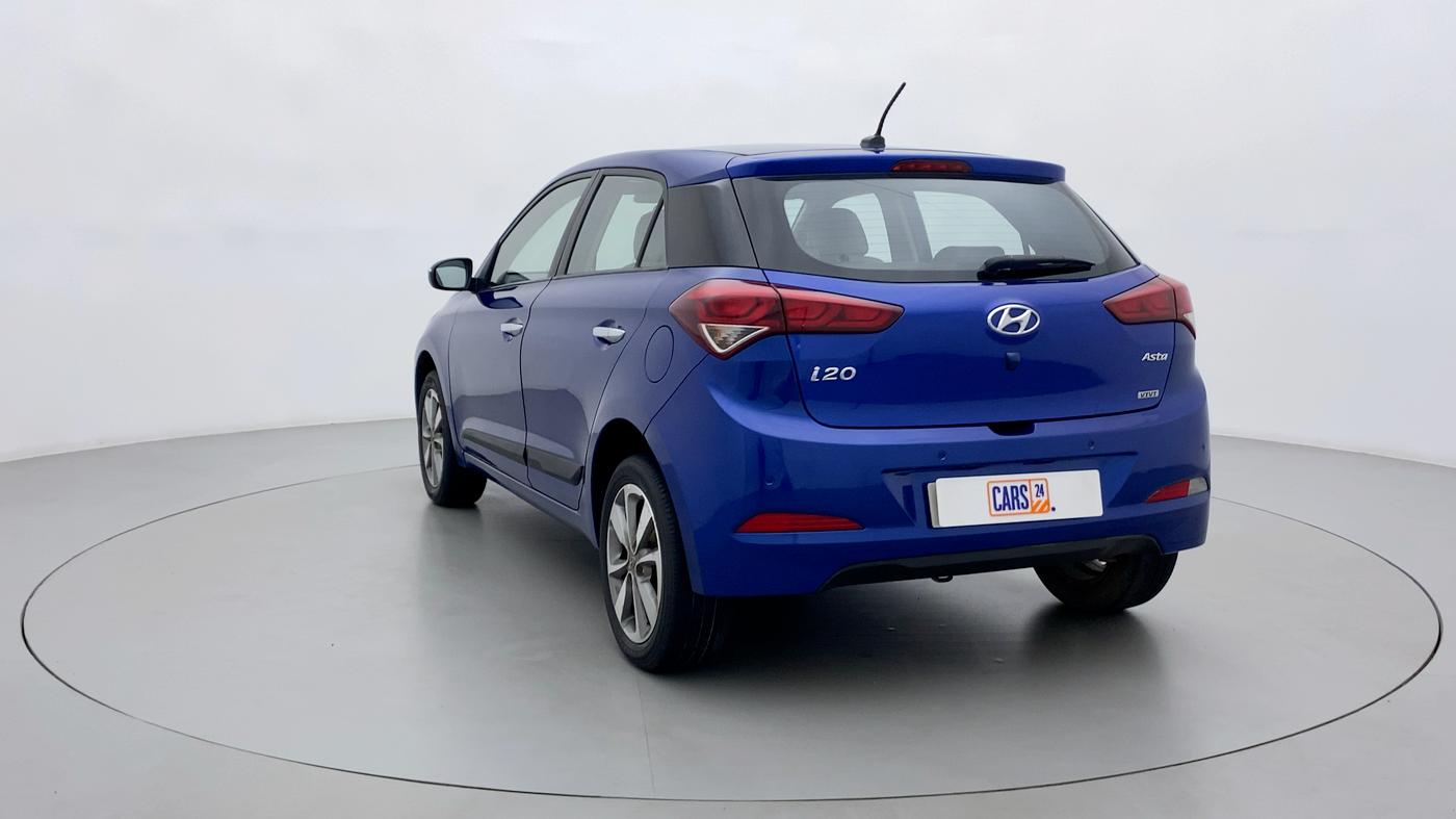 2016 Hyundai Elite i20 ASTA 1.2 (O), Petrol, Manual, 41,488 km, Left Back Diagonal
