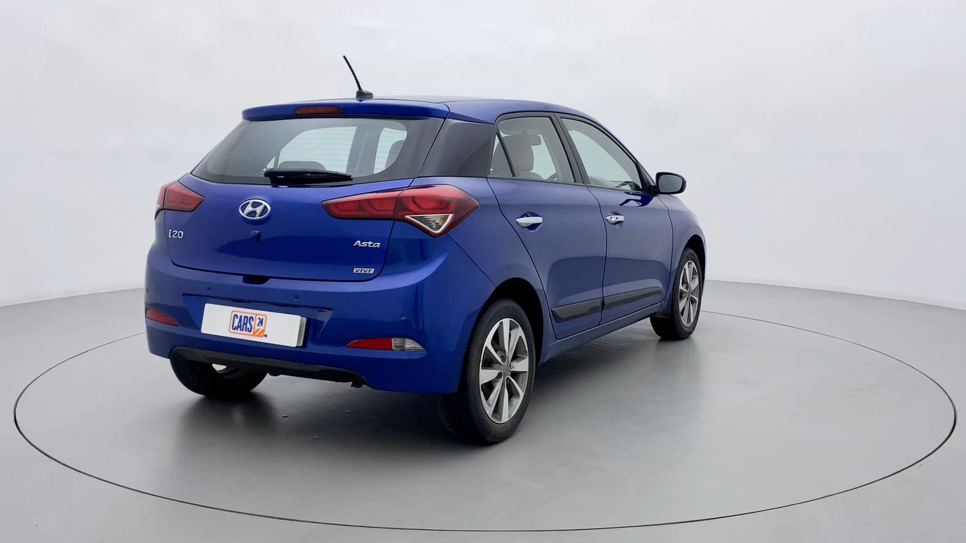 2016 Hyundai Elite i20 ASTA 1.2 (O), Petrol, Manual, 41,488 km, Right Back Diagonal