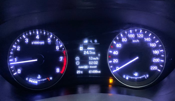 2016 Hyundai Elite i20 ASTA 1.2 (O), Petrol, Manual, 41,488 km, Odometer Image