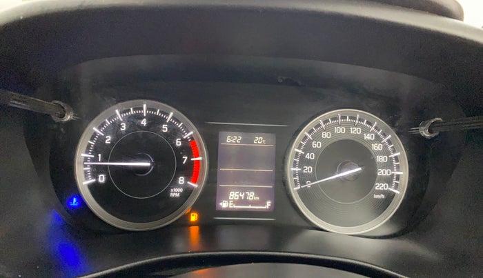 2023 Toyota Glanza E, Petrol, Manual, 86,478 km, Odometer Image