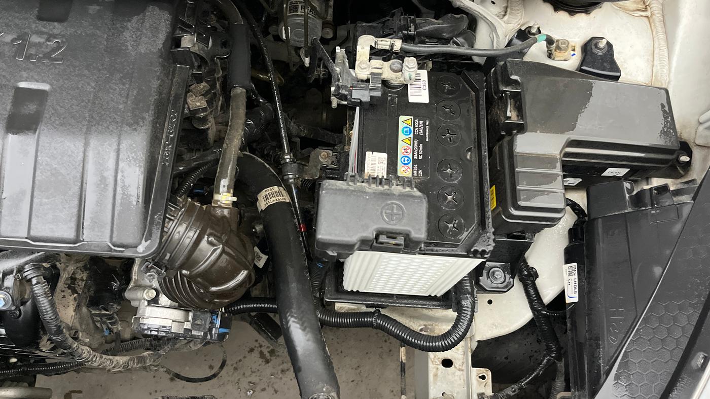 2023 Hyundai AURA S 1.2, Petrol, Manual, 8,200 km, Engine View - Left