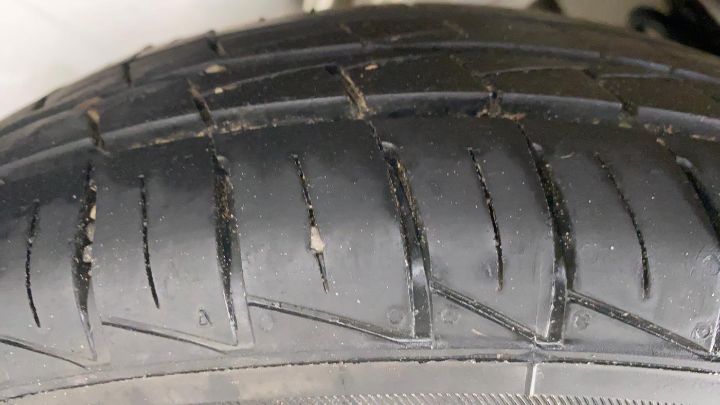 2020 Maruti Alto VXI, Petrol, Manual, 9,533 km, Right Rear Tyre Tread