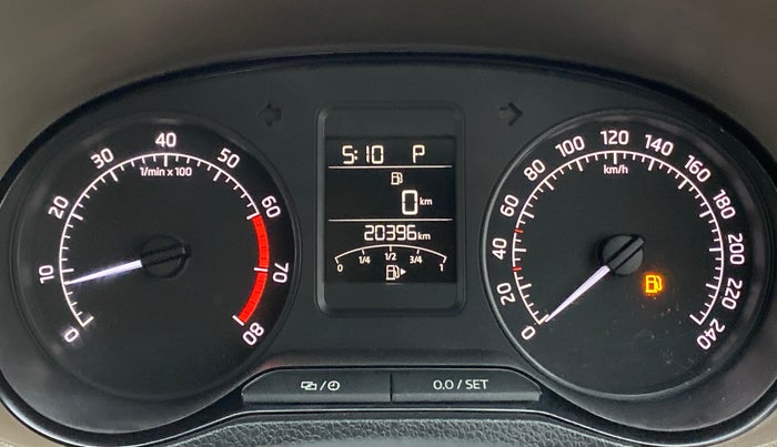 2015 Skoda Rapid ELEGANCE 1.6 MPFI AT, Petrol, Automatic, 20,456 km, Odometer Image