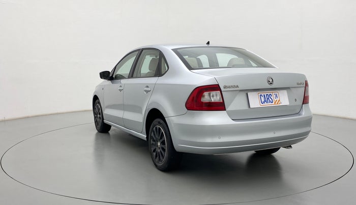 2015 Skoda Rapid ELEGANCE 1.6 MPFI AT, Petrol, Automatic, 20,456 km, Left Back Diagonal