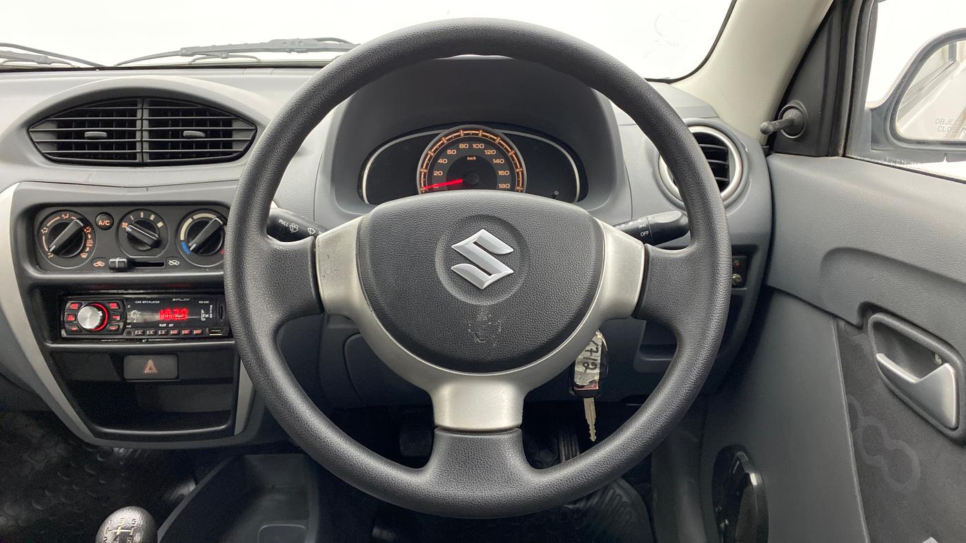 2012 Maruti Alto 800 LXI, Petrol, Manual, 48,775 km, Steering Wheel Close Up
