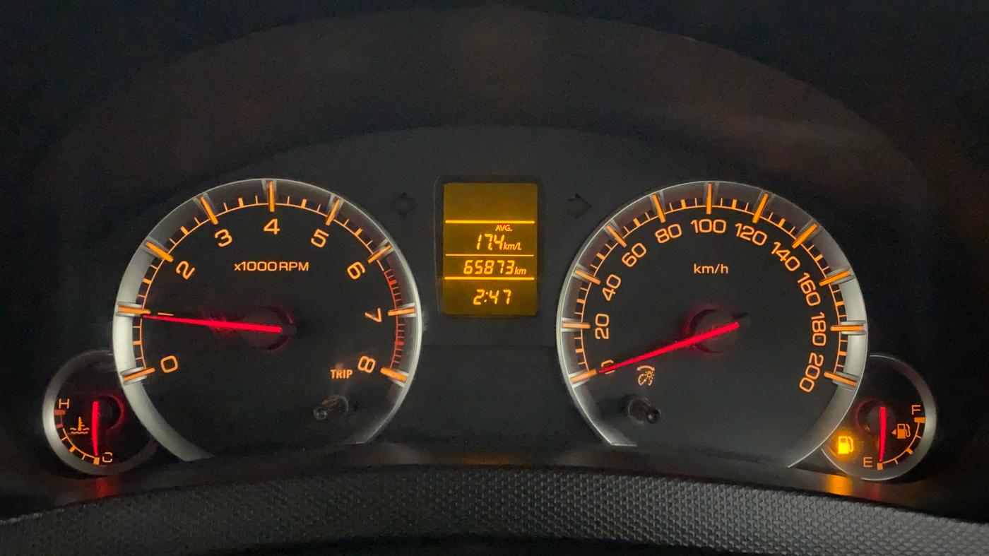 2015 Maruti Swift Dzire VXI 1.2 BS IV, Petrol, Manual, 65,973 km, Odometer Image
