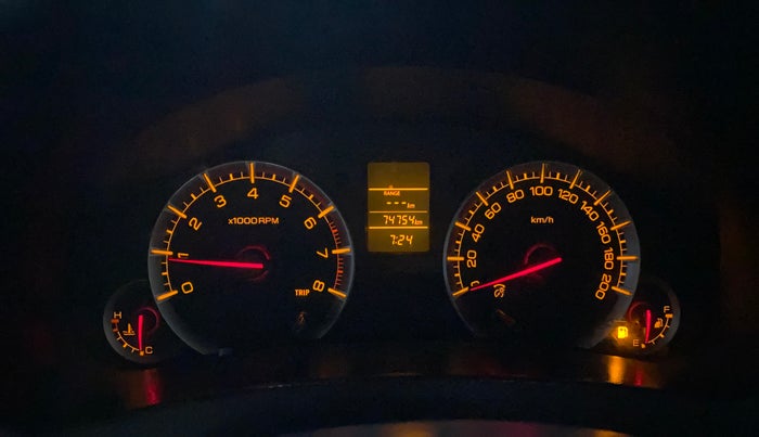 2017 Maruti Swift VXI, Petrol, Manual, 74,732 km, Odometer Image