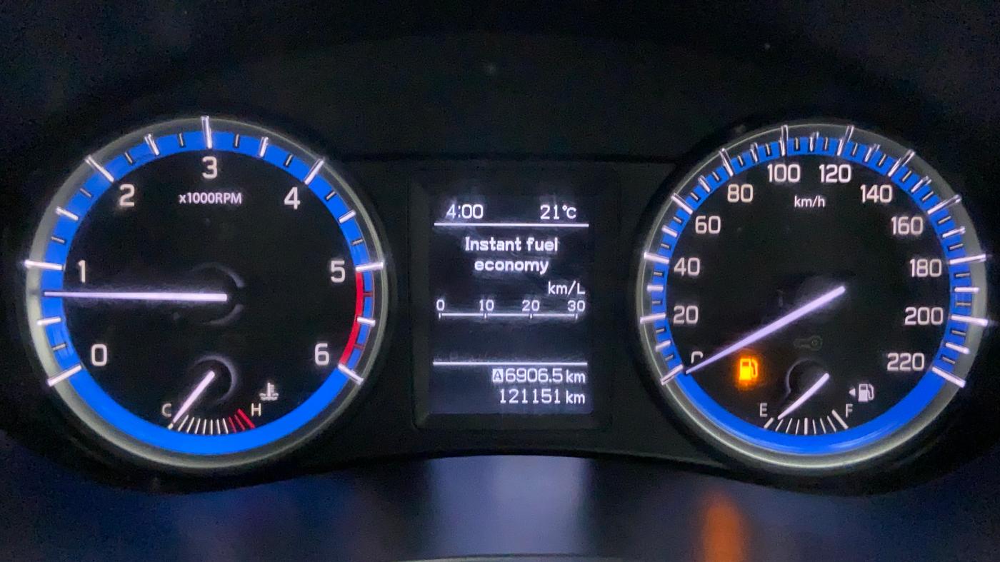 2015 Maruti S Cross ZETA 1.3, Diesel, Manual, 1,21,314 km, Odometer Image