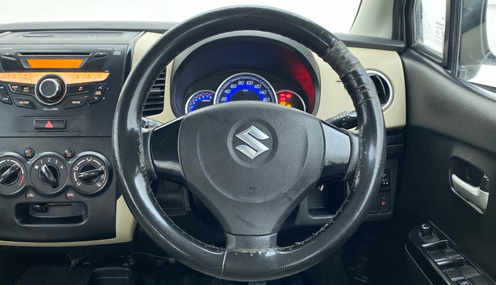 2018 Maruti Wagon R 1.0 VXI, Petrol, Manual, 71,639 km, Steering Wheel Close Up