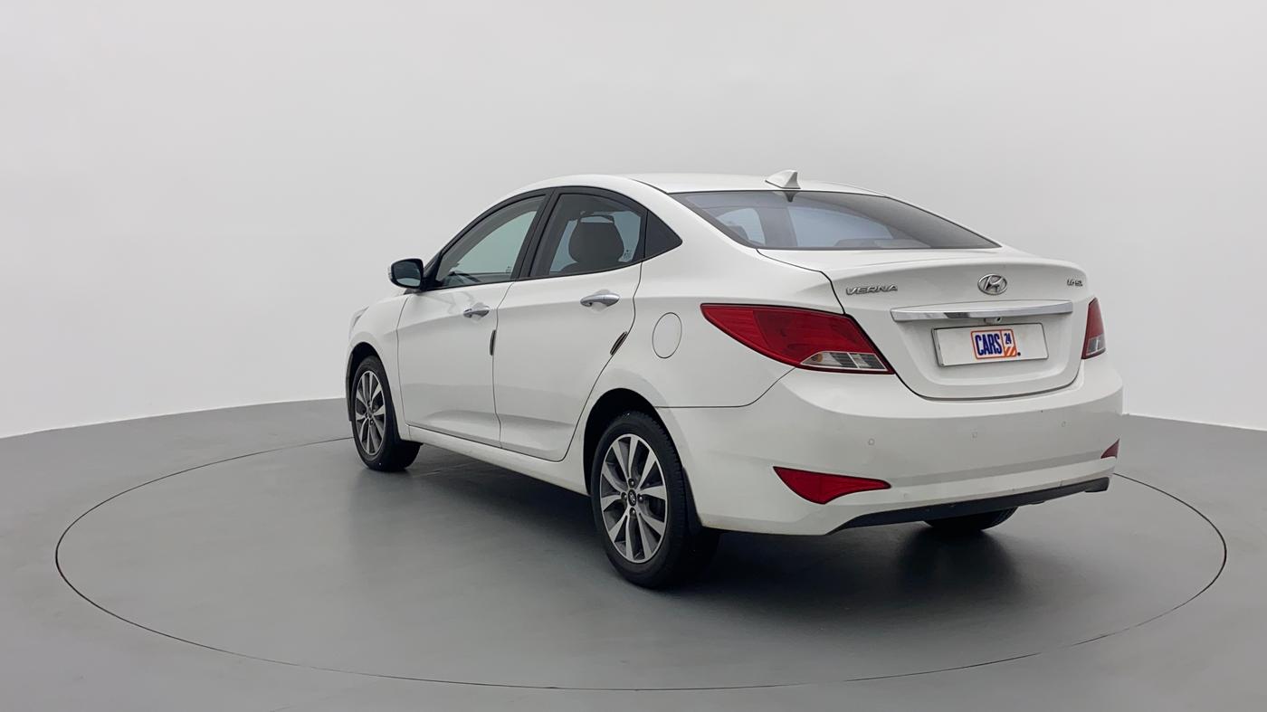 2016 Hyundai Verna FLUIDIC 1.6 SX VTVT OPT, Petrol, Manual, 66,681 km, Left Back Diagonal