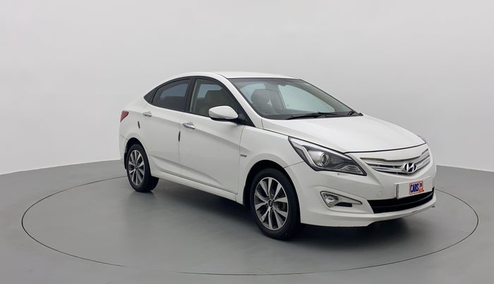 2016 Hyundai Verna FLUIDIC 1.6 SX VTVT OPT, Petrol, Manual, 66,681 km, Right Front Diagonal