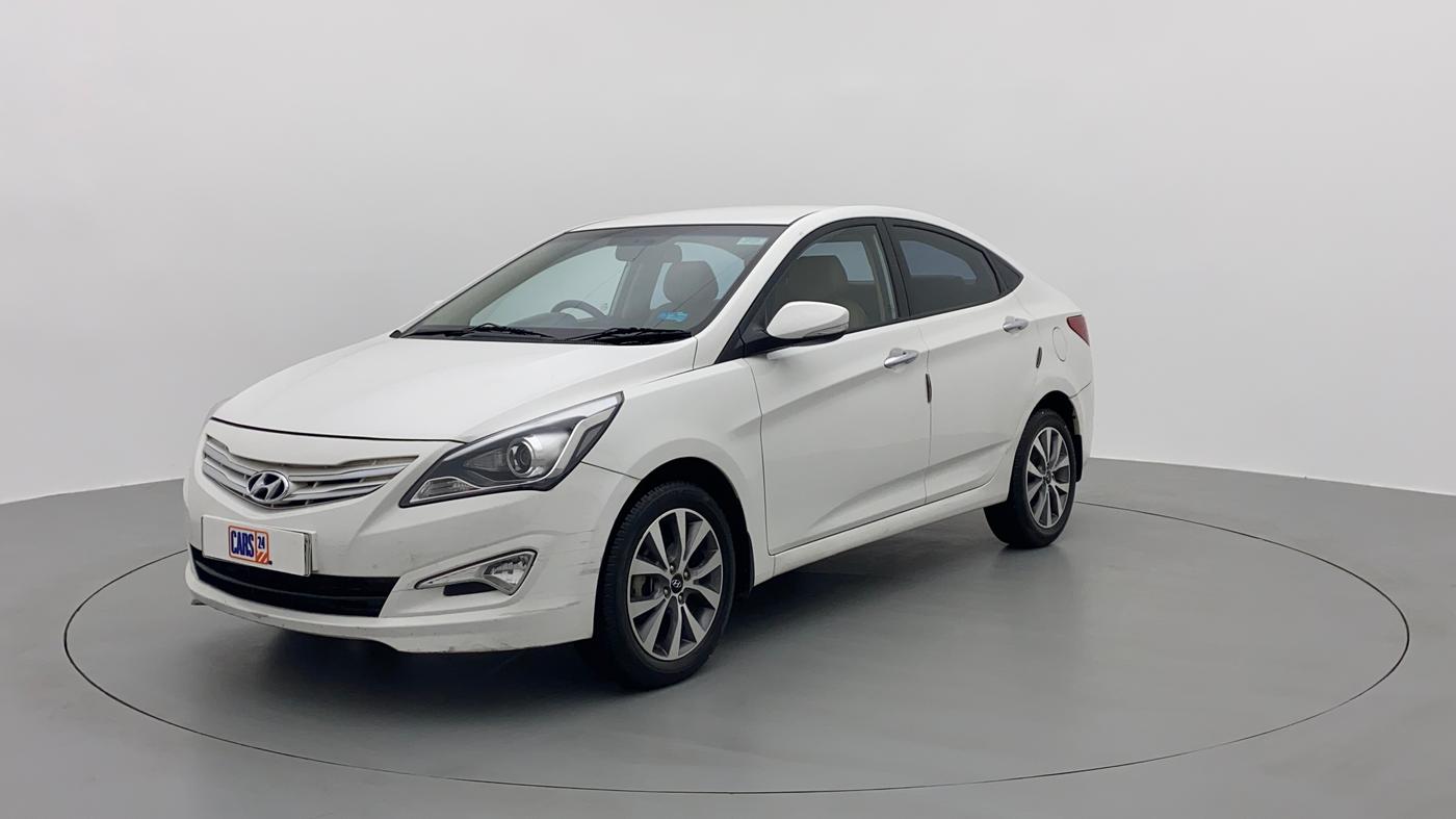 2016 Hyundai Verna FLUIDIC 1.6 SX VTVT OPT, Petrol, Manual, 66,681 km, Left Front Diagonal