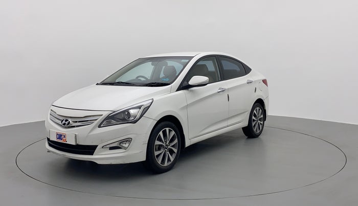 2016 Hyundai Verna FLUIDIC 1.6 SX VTVT OPT, Petrol, Manual, 66,681 km, Left Front Diagonal