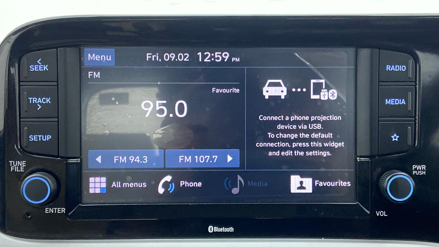 2022 Hyundai GRAND I10 NIOS ASTA 1.2 KAPPA VTVT, Petrol, Manual, 39,800 km, Infotainment System