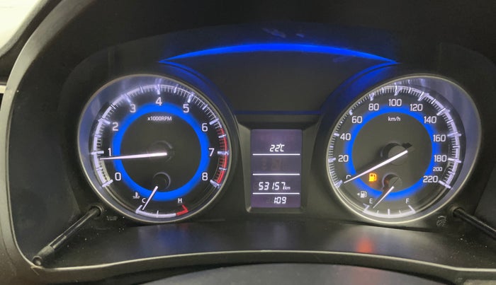 2017 Maruti Baleno DELTA PETROL 1.2, Petrol, Manual, 53,131 km, Odometer Image