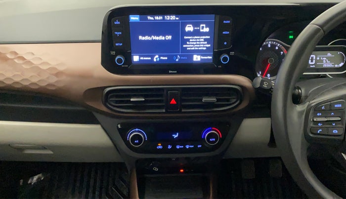 2020 Hyundai AURA SX 1.2 (O), Petrol, Manual, 26,560 km, Air Conditioner