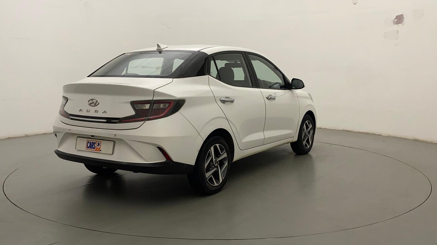 2020 Hyundai AURA SX 1.2 (O), Petrol, Manual, 26,560 km, Right Back Diagonal