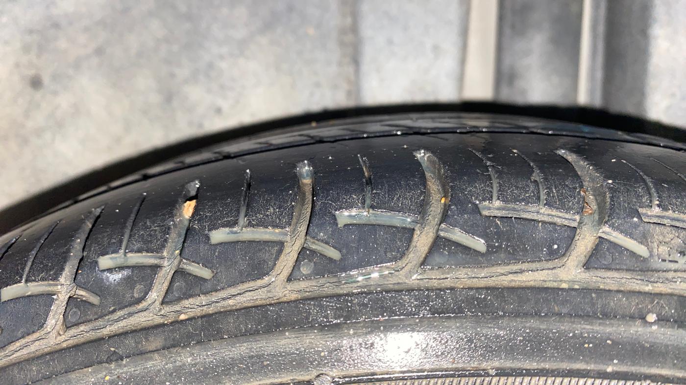 2018 Maruti Ciaz DELTA 1.4 MT PETROL, Petrol, Manual, 62,393 km, Left Rear Tyre Tread