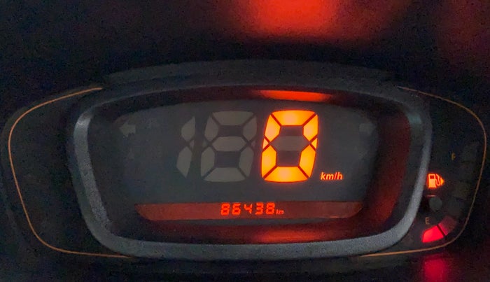 2016 Renault Kwid RXL, Petrol, Manual, 86,781 km, Odometer Image