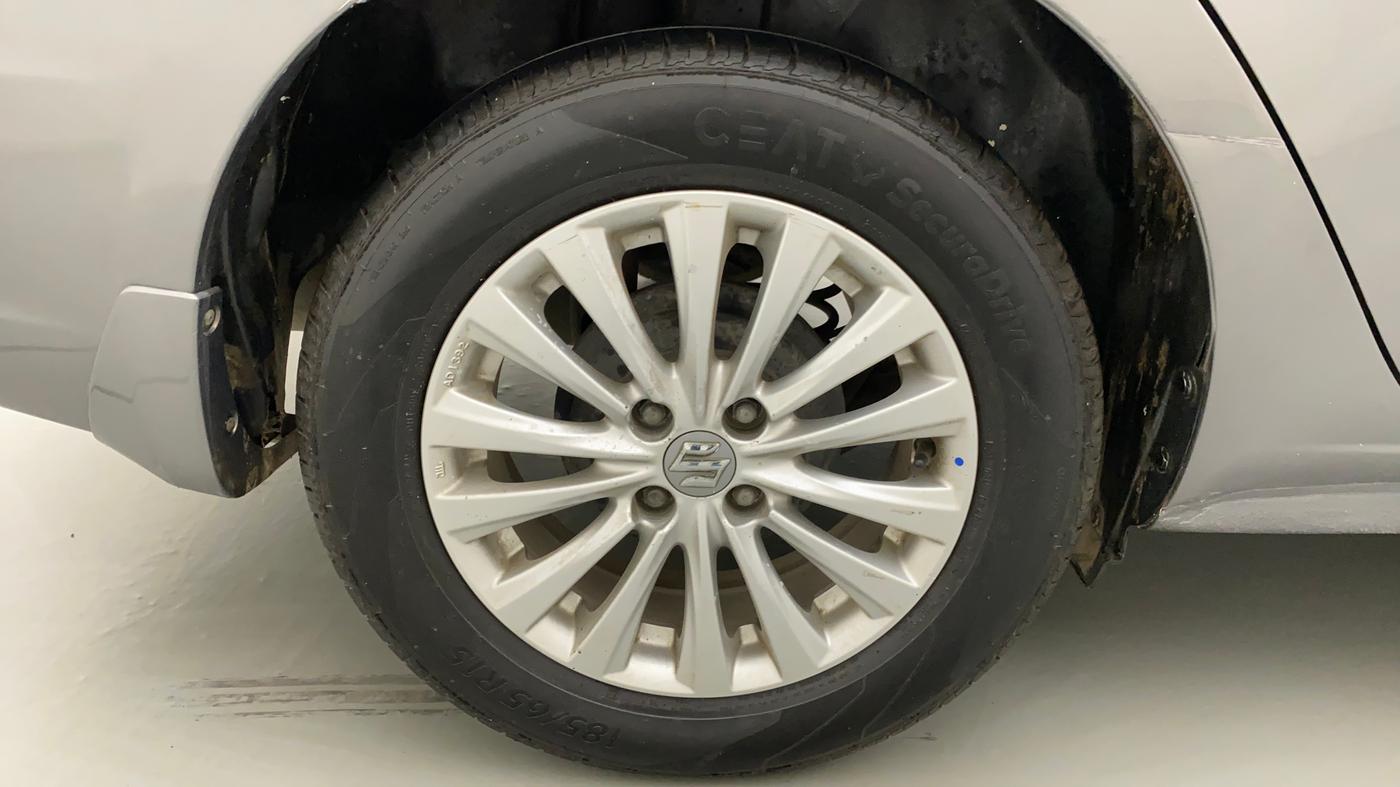 2017 Maruti Ciaz ZETA 1.4  AT PETROL, Petrol, Automatic, 92,127 km, Right Rear Wheel