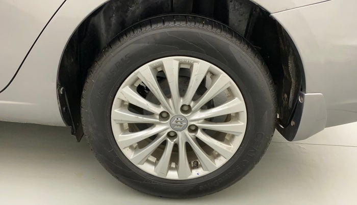 2017 Maruti Ciaz ZETA 1.4  AT PETROL, Petrol, Automatic, 92,127 km, Left Rear Wheel