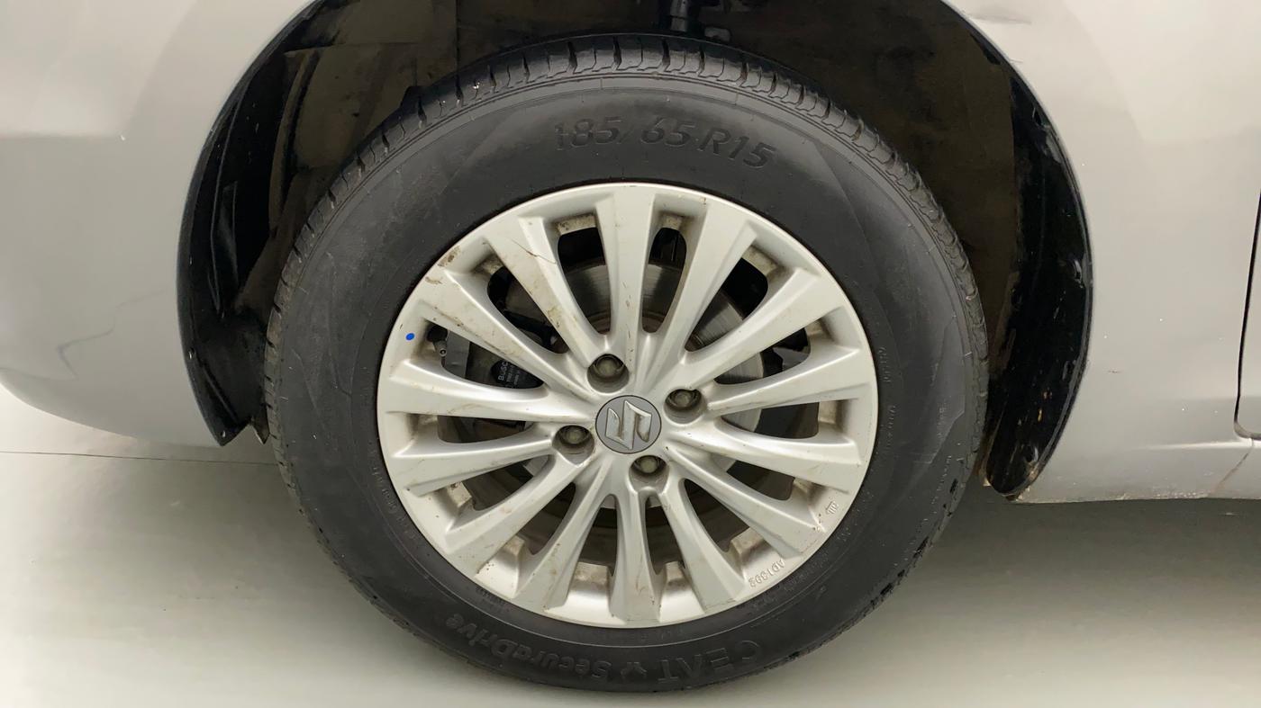 2017 Maruti Ciaz ZETA 1.4  AT PETROL, Petrol, Automatic, 92,127 km, Left Front Wheel