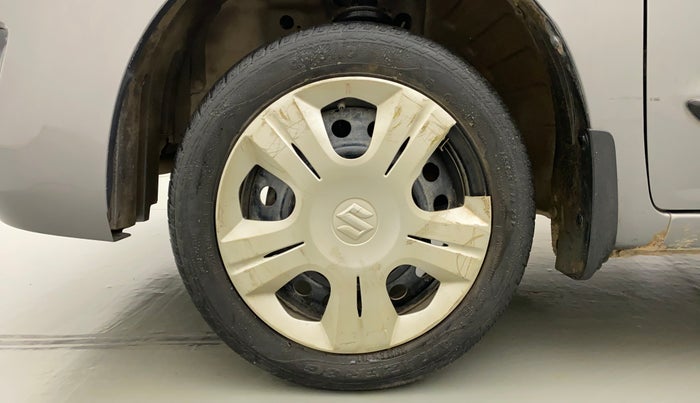 2014 Maruti Wagon R 1.0 VXI, Petrol, Manual, 74,774 km, Left Front Wheel