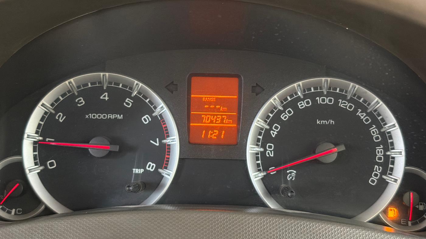 2015 Maruti Ertiga VXI, Petrol, Manual, 70,432 km, Odometer Image