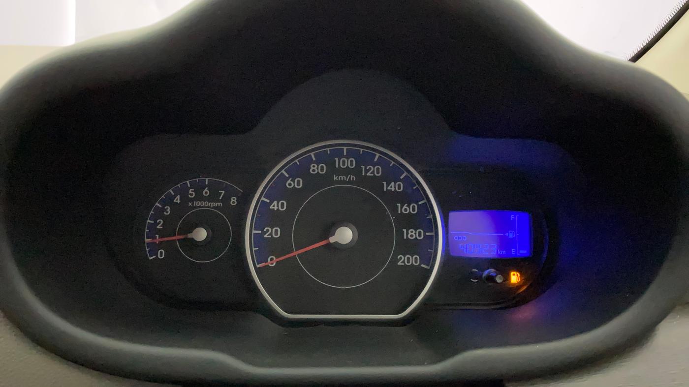 2011 Hyundai i10 MAGNA 1.2, Petrol, Manual, 40,907 km, Odometer Image
